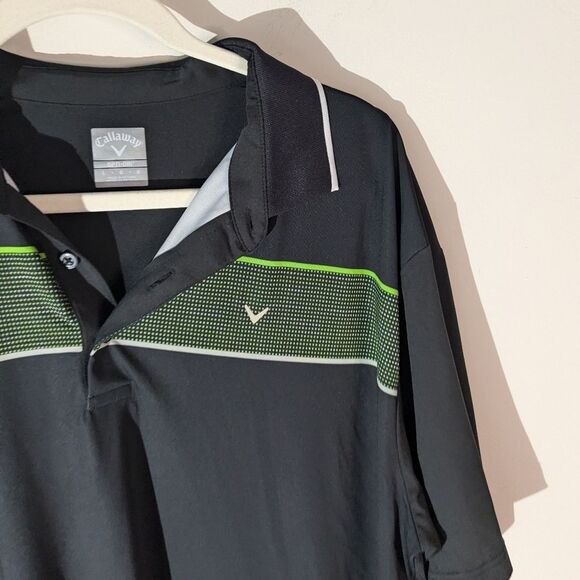 Callaway Athletic Performance Gold Polo Shirt Men's Size Large - Picture 2 of 4